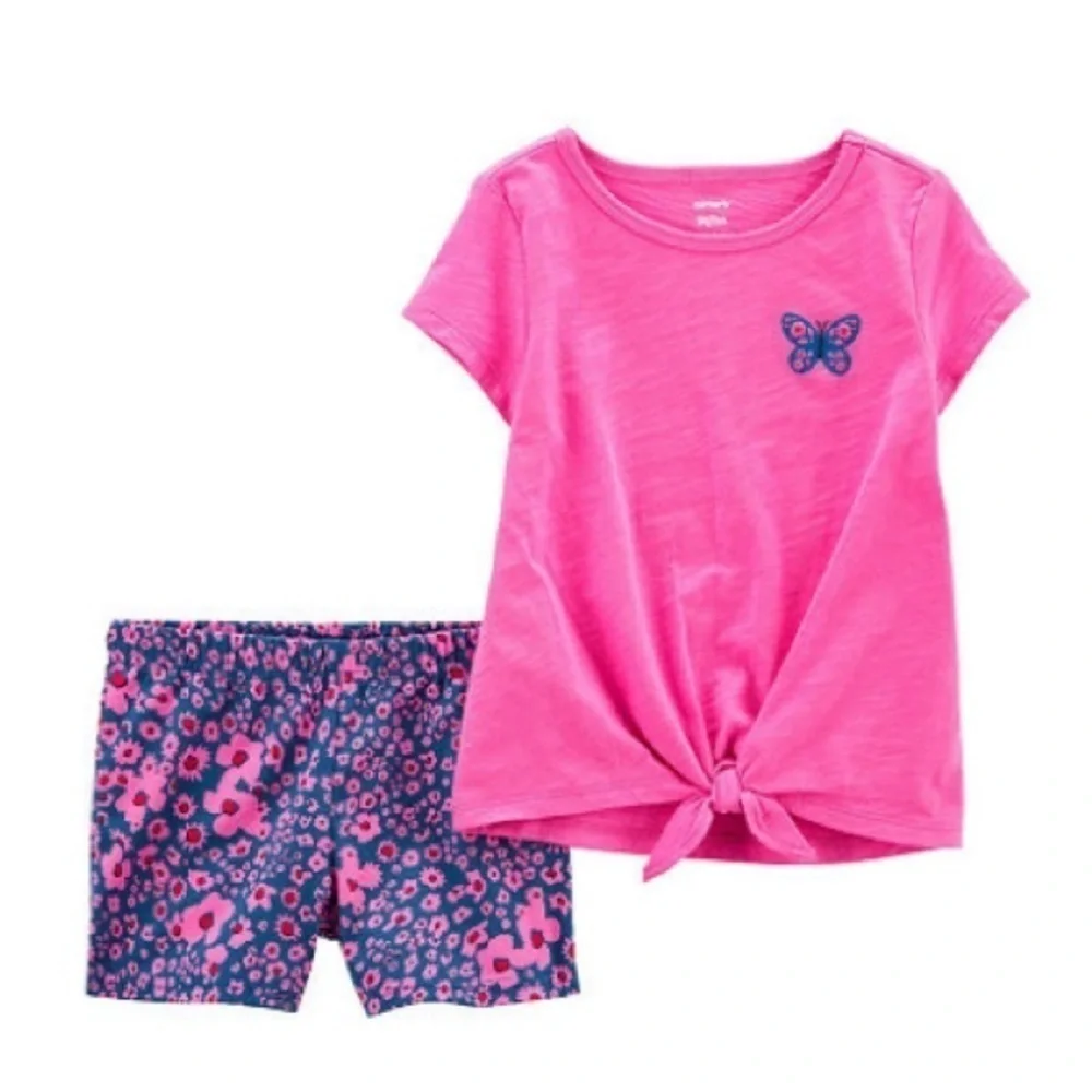 Carter's Baby Girl Shorts & Top  2pc Set Size 3T
